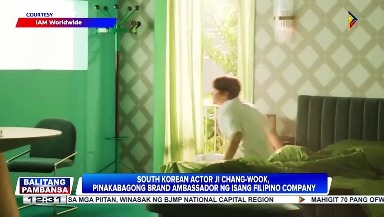 South Korean actor Ji Chang-Wook, pinakabagong int’l. ambassador ng isang Filipino company