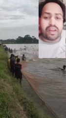 fishing time at river Brahmaputra
