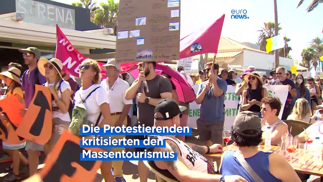 Kanarische Inseln: Proteste gegen Massentourismus - Quoten gefordert