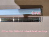 400mm 440v 1000w twin tubes ir emitter infrared radiation heat lamps