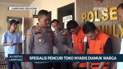 Spesialis Pencuri Toko Nyaris Diamuk Warga