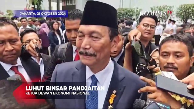 Luhut Buka Suara usai Dilantik Presiden Prabowo Jadi Ketua Dewan Ekonomi Nasional: Bantu Tata Kelola