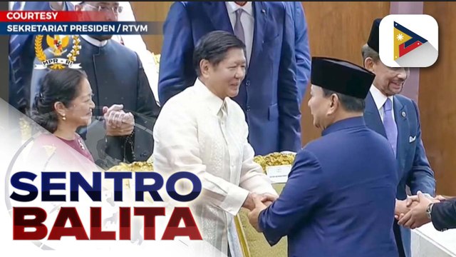 PBBM at FL Liza Marcos, sinaksihan ang inagurasyon ni Indonesian Pres. Prabowo Subianto at Indonesian Vice Pres.Gibran Rakabuming Raka