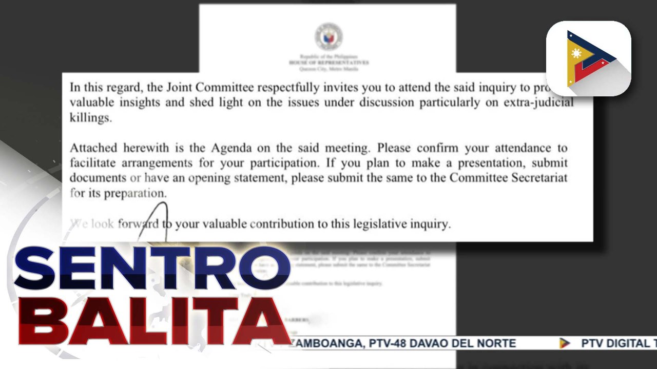 Panibagong pagdinig ng House Quad-Comm, kasado na bukas; pagdalo ni dating Pres. Duterte, inaabangan