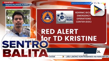 OCD Bicol, naka-Red Alert na dahil sa Bagyong #KristinePH
