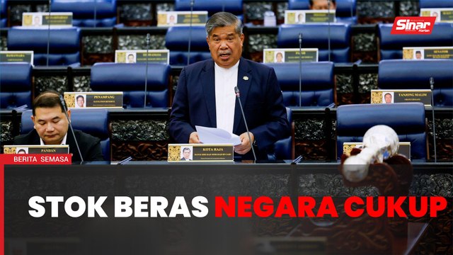 Stok bekalan, simpanan beras negara mencukupi sehingga 5 bulan