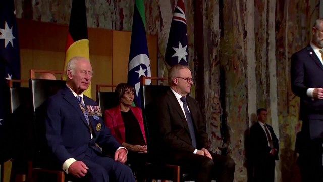 'Not our king!': Independent Australian senator yells at King Charles