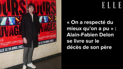 « On a respecté du mieux qu’on a pu » - Alain-Fabien Delon se livre sur le décès de son père