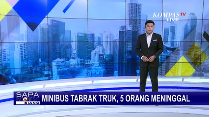 Minibus Travel Berpenumpang Tabrak Truk di Tol Pasuruan-Probolinggo, 5 Orang Tewas