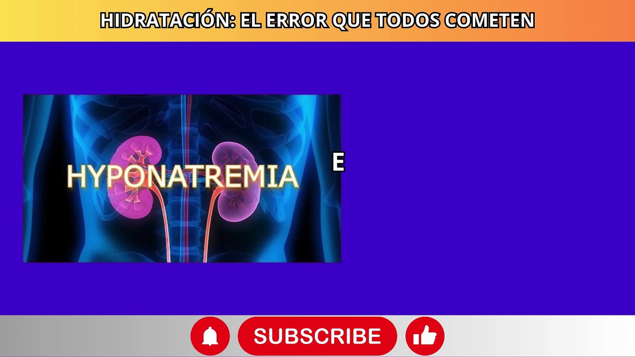 Error al Beber Agua