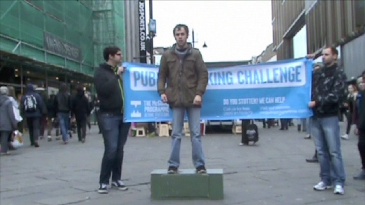 "My stammer stopped me from answering the phone - now I'm doing speeches"