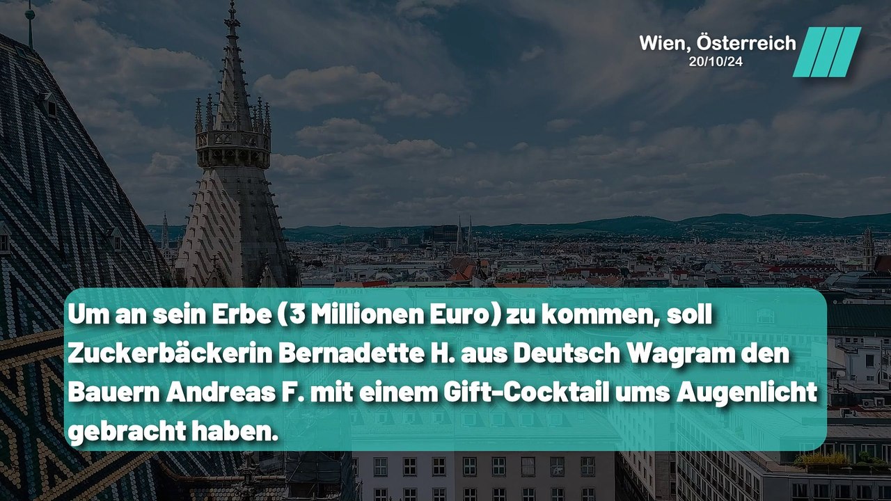 Pâtissière vor Gericht wegen Mordversuchs