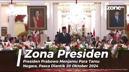 Prabowo Subianto Menjamu Para Tamu Negara