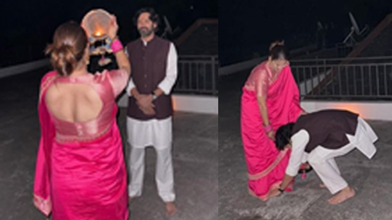 Vikrant Massey Touches His Wife Sheetal Thakur Feet Post पर Public Reaction Viral...