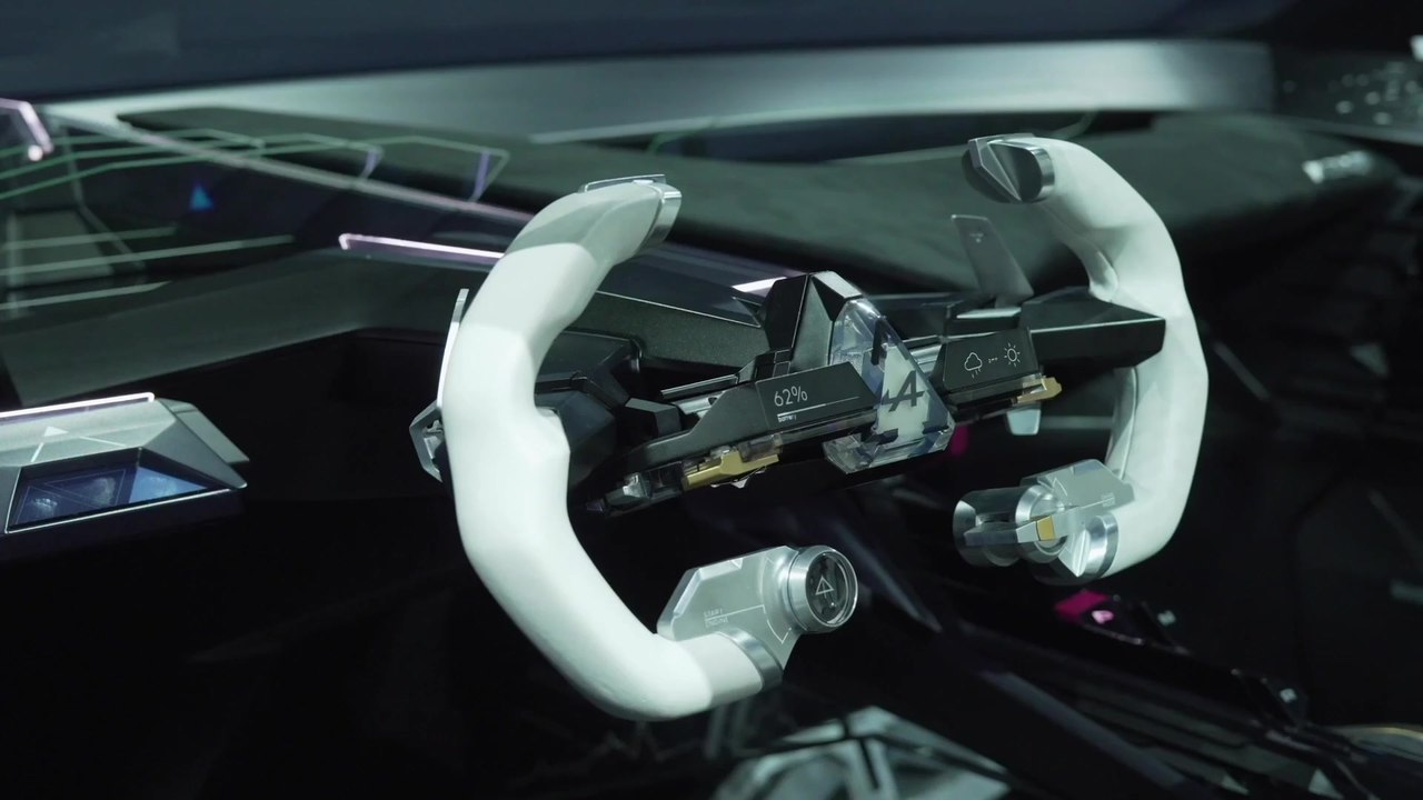 Alpine A390_β - Innendesign - Spektakuläre Dualität