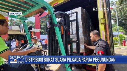 Jelang Pilkada Serentak, Surat Suara KPU Papua Pegunungan Diterbangkan dari Jakarta ke Jayapura