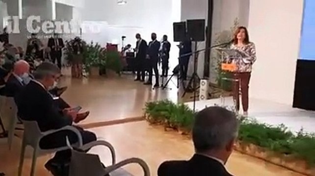 Il presidente del Senato Casellati interviene al convegno di Pescara sulle citt? (video di Giampiero Lattanzio)