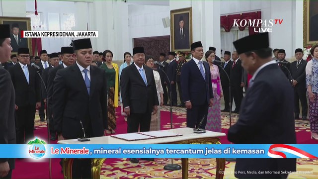 Momen Mayor Teddy Dilantik Jadi Sekretaris Kabinet Oleh Presiden Prabowo Subianto