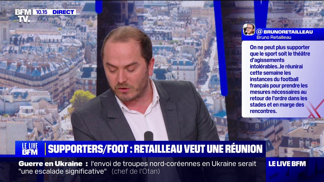 Débordements et chants homophobes: Bruno Retailleau convoque une réunion en urgence avec les instances du football