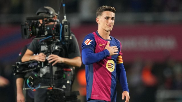 Gavi vuelve a jugar 11 meses después: Estoy muy feliz