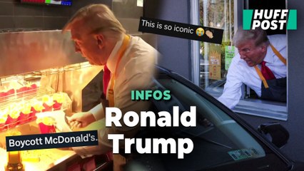 Donald Trump s’affiche chez McDonald’s pour attaquer Kamala Harris avant la présidentielle