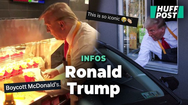 Donald Trump s’affiche chez McDonald’s pour attaquer Kamala Harris avant la présidentielle