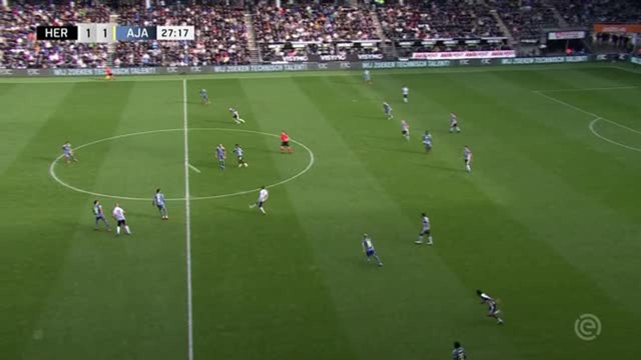 Heracles - Le but sensationnel d'Engels du milieu de terrain inscrit face à l'Ajax