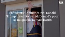 Présidentielle américaine : Donald Trump travaille chez McDonald’s pour se moquer de Kamala Harris