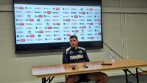 John Mousinho's Portsmouth press conference for Cardiff City clash