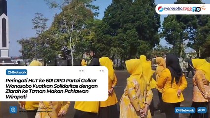 Peringati HUT ke 60! DPD Partai Golkar Wonosobo Kuatkan Solidaritas dengan Ziarah ke Taman Makan Pahlawan Wirapati