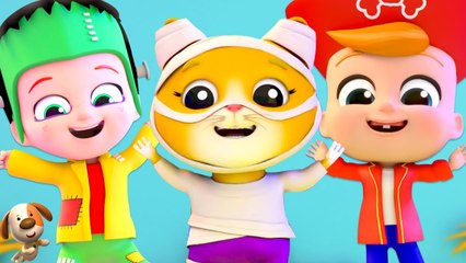 Count 5 with Five Little Monsters + More Halloween Songs for Kids