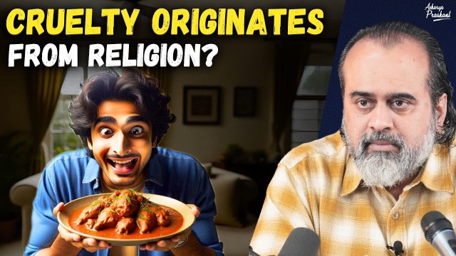 Cruelty originates from Religion? || Acharya Prashant, with IIT-Madras (2023)