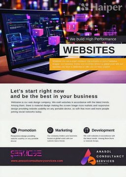 Web Development services in Hyderabad@Anasol consultancy services