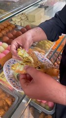 Special Samosa Chaat in Bahwalpur food street