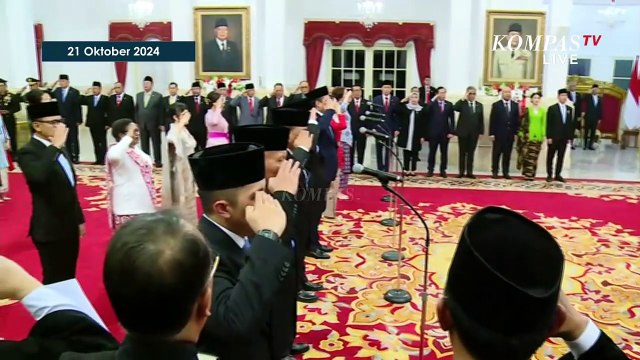 [FULL] Resmi! Presiden Prabowo Lantik Seskab Mayor Teddy hingga Wakil Menteri Kabinet Merah Putih