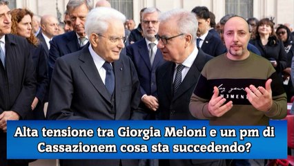 Alta tensione tra Giorgia Meloni e un pm di Cassazionem cosa sta succedendo