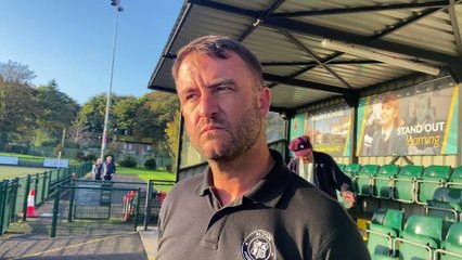 Alton manager Kevin Adair post-Knaphill