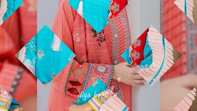 Dress Designing And Stitching Ideas/Neck Sleeves Trouser Chaak Daman Designs!