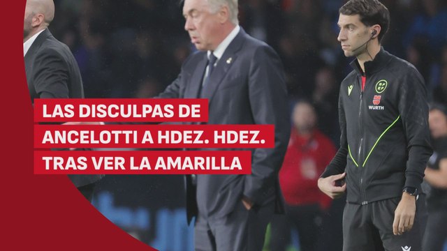 Sale a la luz el gesto de Ancelotti con Hernández Hernández tras el final que se ve poco el fútbol