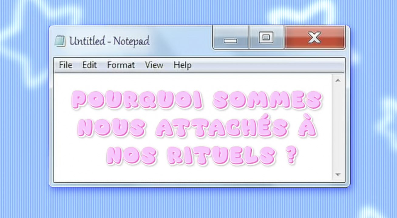 L'Origine de Rituels