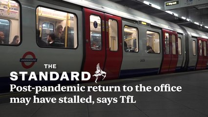 Post-pandemic return of London commuters to the office has stalled, TfL figures suggest