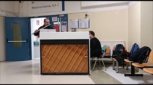 Teramo, concerto del conservatorio Braga nel reparto di Oncologia