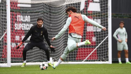 Milanello, la vigilia di Milan-Brugge