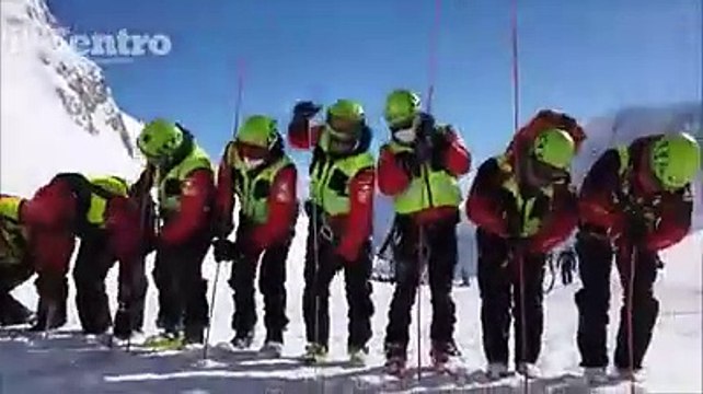 Le ricerche degli escursionisti sul Velino a 1800 metri di quota, le sonde affondano sotto 9 metri di neve