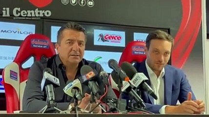 Il nuovo ds del Teramo e la contraddizione in diretta sul nuovo allenatore