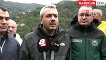Rize Valisi Heyelan Riski Hakkında Uyardı