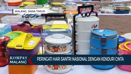 Peringati Hari Santri Nasional, Siswa MAN 1 Kota Malang Lakukan Kenduri