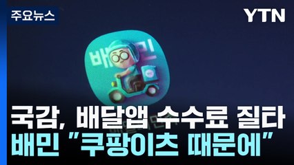 "배신의 민족, 수탈의 민족" 질타에...배민 "쿠팡 때문에" / YTN