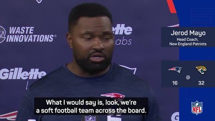 Mayo calls Patriots a 'soft team' after Jags defeat