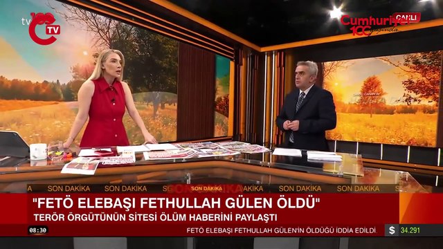 Cansu Canan, Fetullah Gülen'in ölüm haberini böyle anons etti